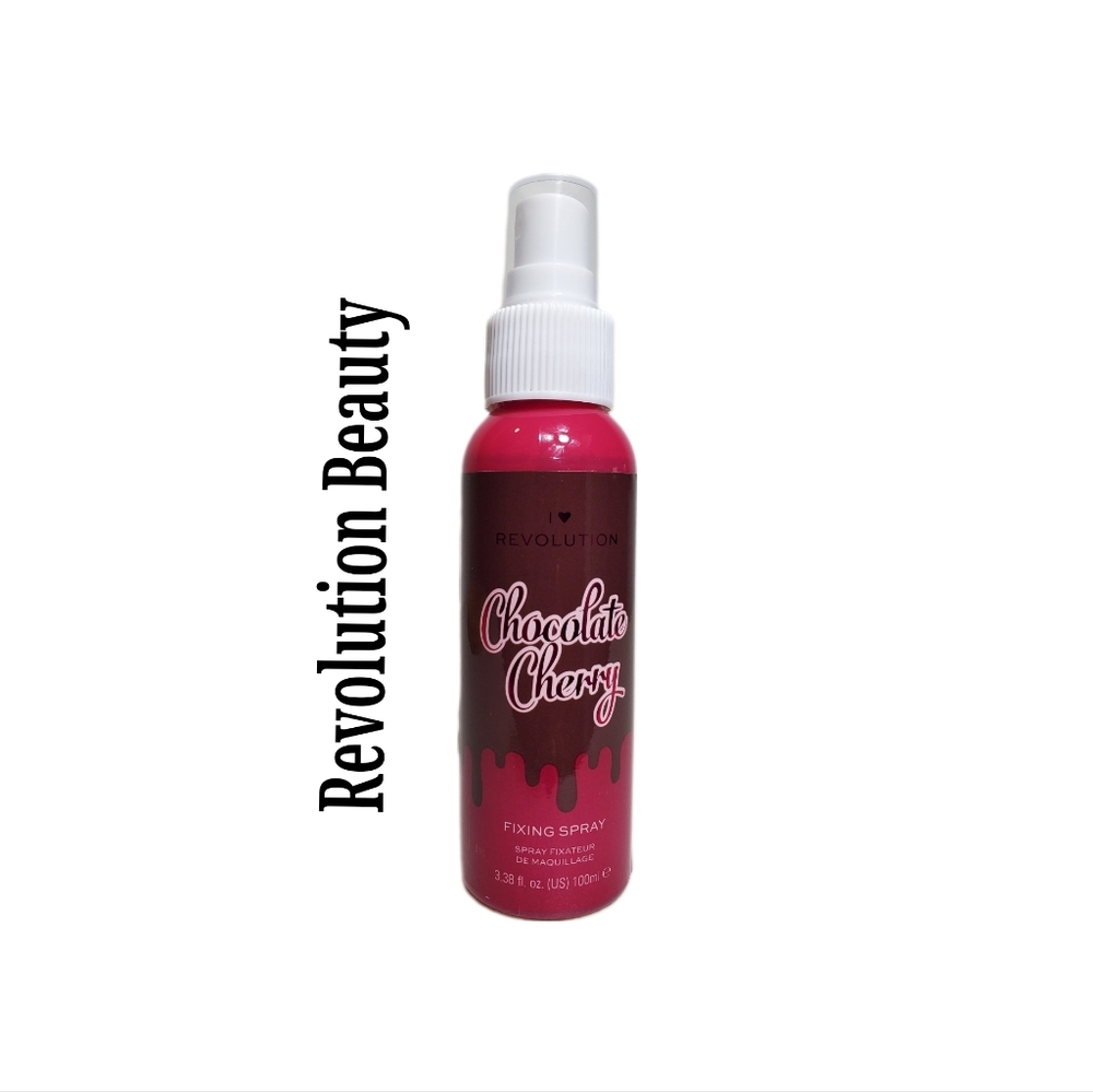 💜 Makeup Revolution Women Fixing Spray Chocolate Cherry Valentine's Day Makeup